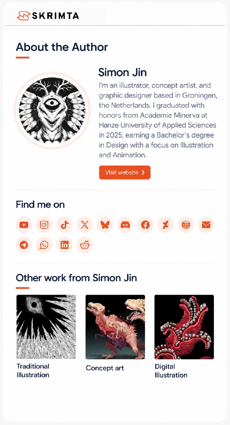 Author page